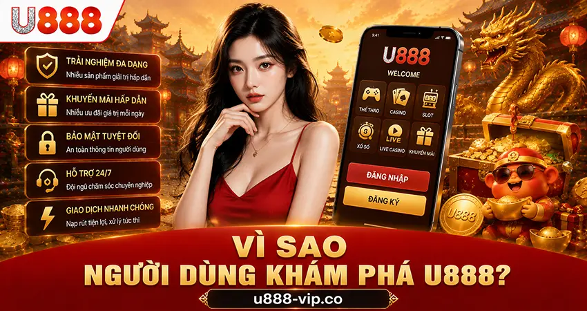 Vì Sao Người Dùng Khám Phá U888?