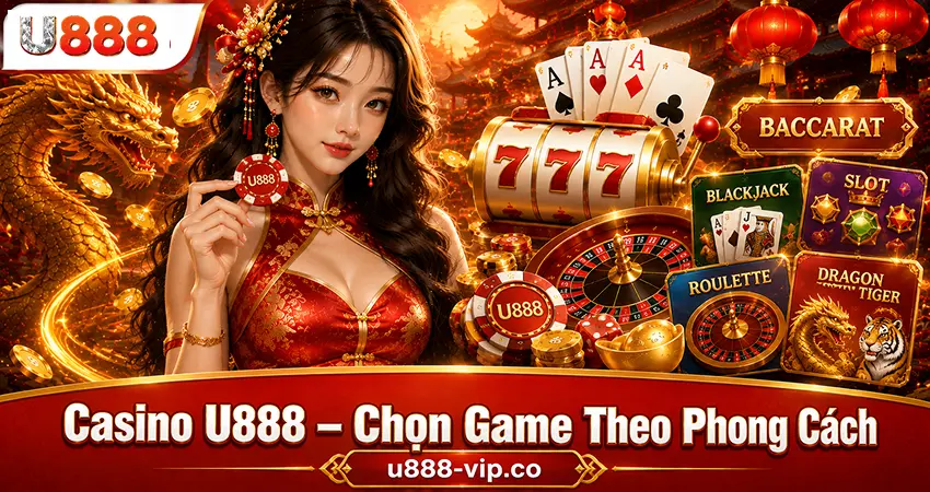 Casino U888 – Chọn Game Theo Phong Cách
